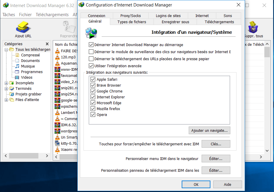 IDM Integration Module : Add IDM to All Browsers : Firefox, Chrome, Brave, etc.