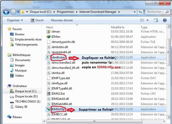 Fixer l'erreur : IDM a été Enregistré avec un Faux Numéro de Série Modifier IDMGrHlp - Fixer l'erreur : IDM a été Enregistré avec un Faux Numéro de Série