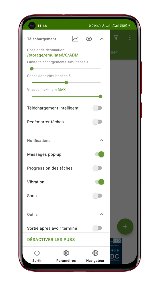 Advanced Download Manager - IDM pour Android &ndash; Top 10 Gestionnaires de T&eacute;l&eacute;chargement pour Android