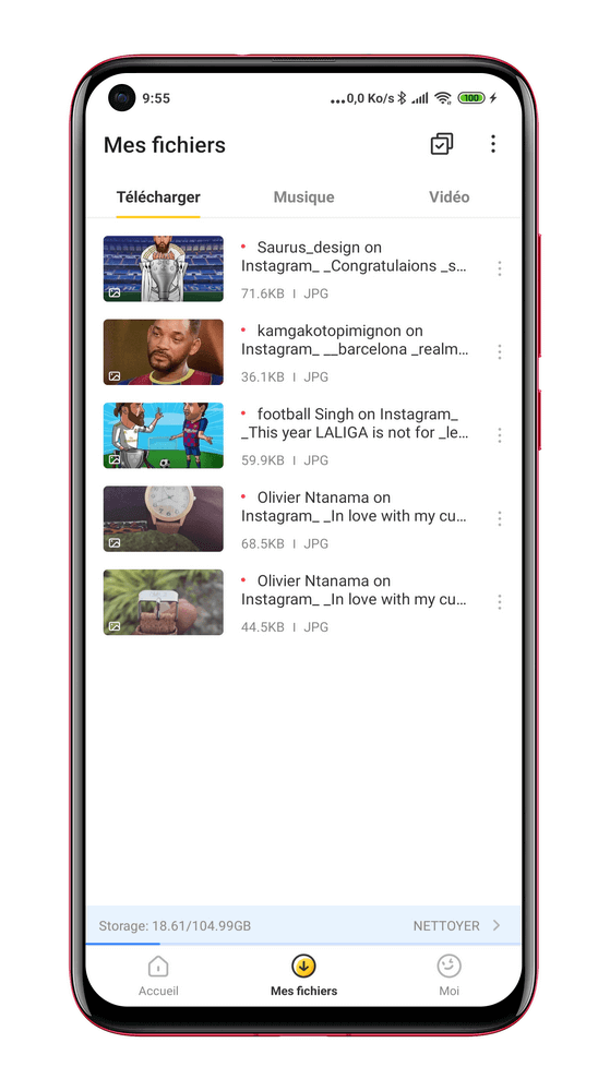 SnapTube APK - IDM pour Android &ndash; Top 10 Gestionnaires de T&eacute;l&eacute;chargement pour Android