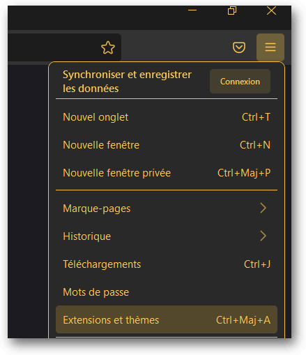 Extensions Firefox - Utiliser IDM en Mode Navigation Priv&eacute;e sur Chrome, Firefox, Brave