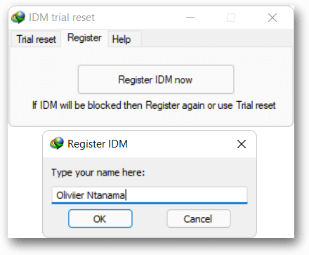 Register IDM - T&eacute;l&eacute;charger IDM Trial Reset 2025 &ndash; Utiliser IDM Gratuit &agrave; Vie