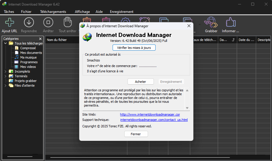 IDM 6.42 Build 49 2025 - T&eacute;l&eacute;charger IDM 6.42 Build 50 Crack Gratuit + Patch 2024 Complet Final